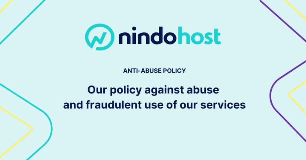 Nindohost anti-abuse policy